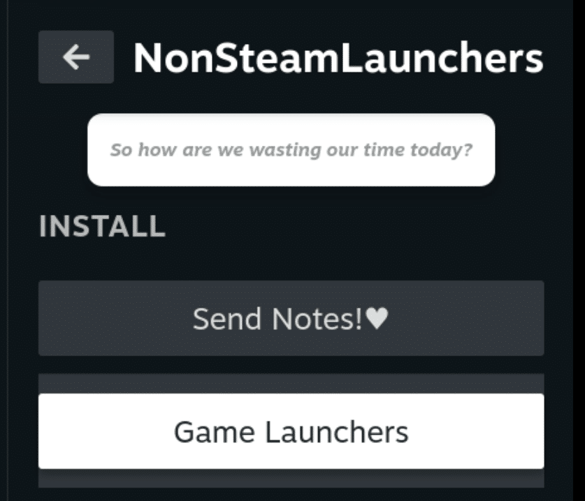 Instalar tiendas de juegos externas