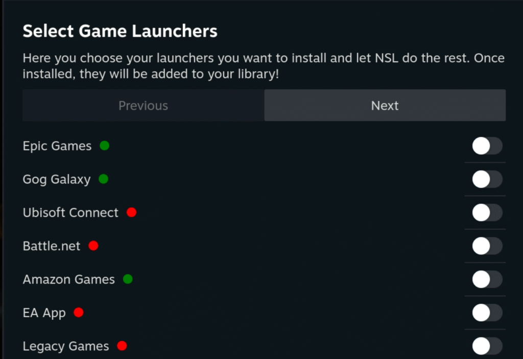 Instalar tiendas de juegos externas